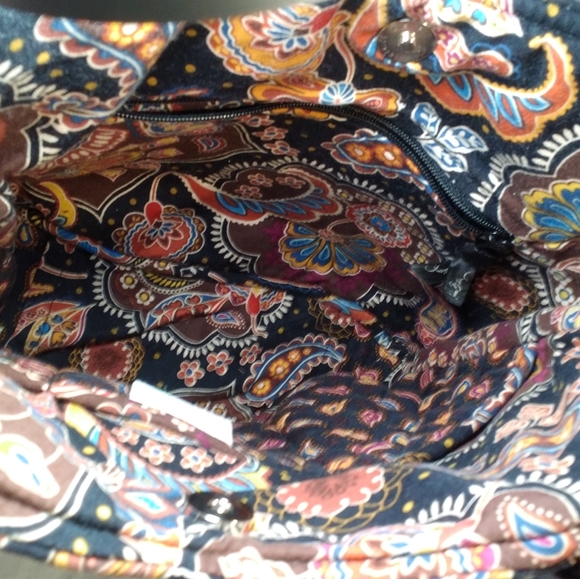 Brown Motif Vera Bradley Over Shoulder Tote § - Picture 12 of 13